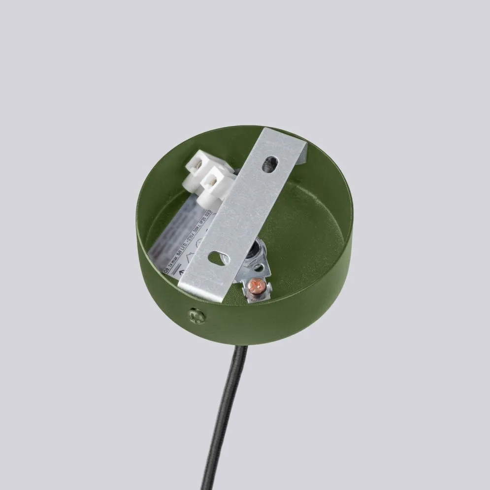 Żyrandol HALO 6 zielony oliwkowy | sklep MIRAT  kolekcja halo