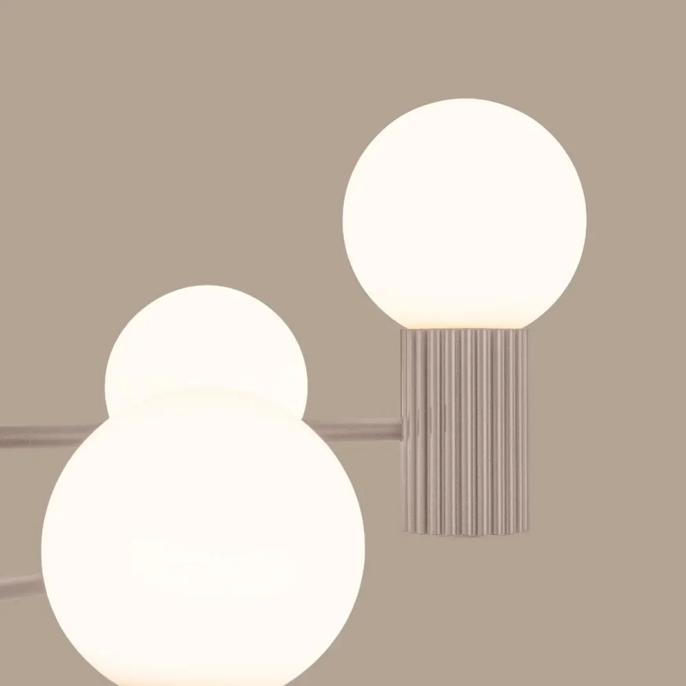 Żyrandol HALO 6 taupe | sklep MIRAT  kolekcja halo