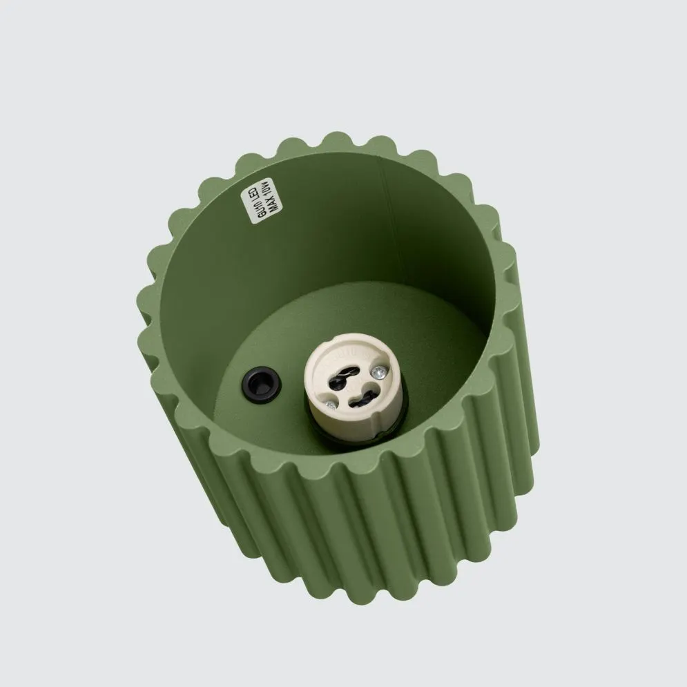 Plafon AURA 1 zielony oliwkowy GU10 | sklep MIRAT kolekcja aura