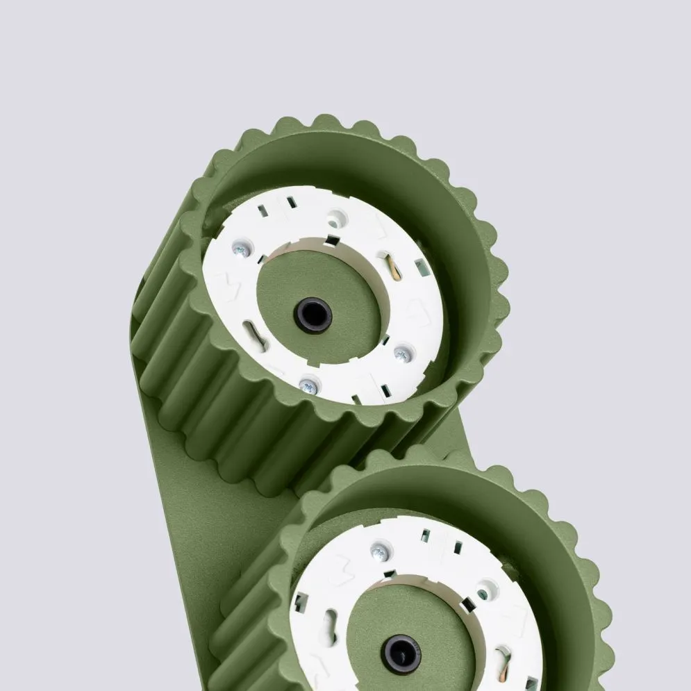 Plafon AURA 2 zielony oliwkowy Gx53 | sklep MIRAT  kolekcja aura