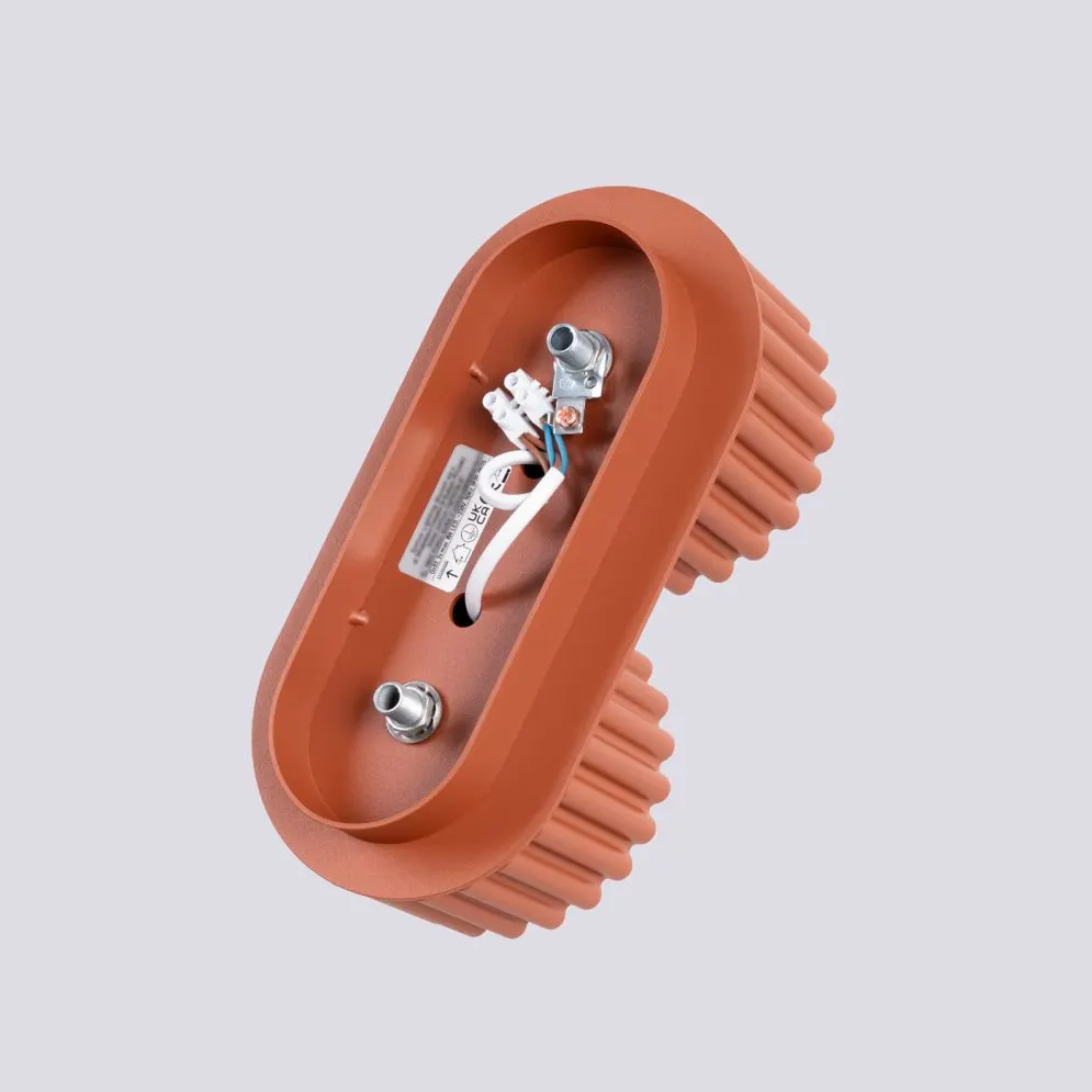 Plafon AURA 2 ochra czerwona Gx53 | sklep MIRAT  kolekcja aura