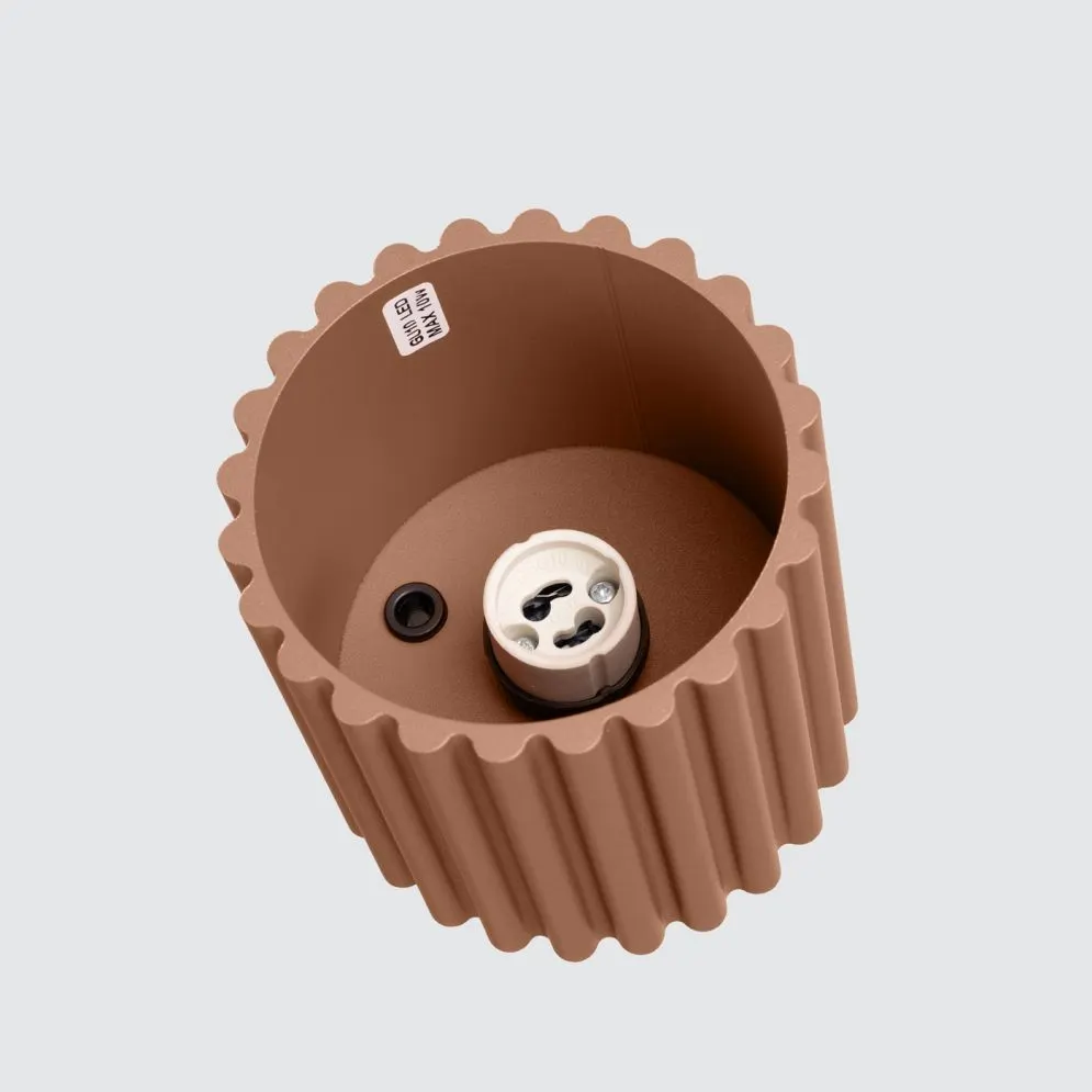 Plafon AURA 1 mocca GU10 | sklep MIRAT  kolekcja aura