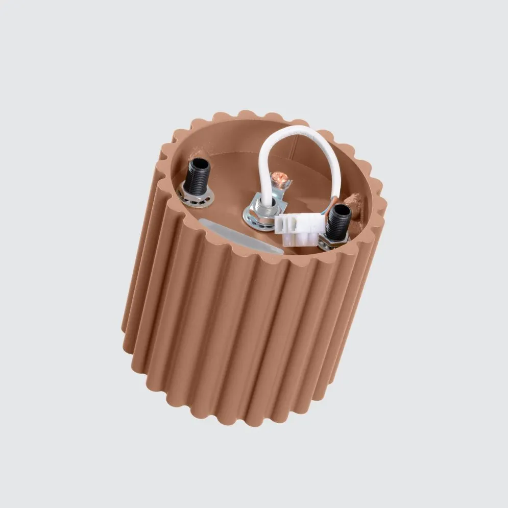 Plafon AURA 1 mocca GU10 | sklep MIRAT  kolekcja aura