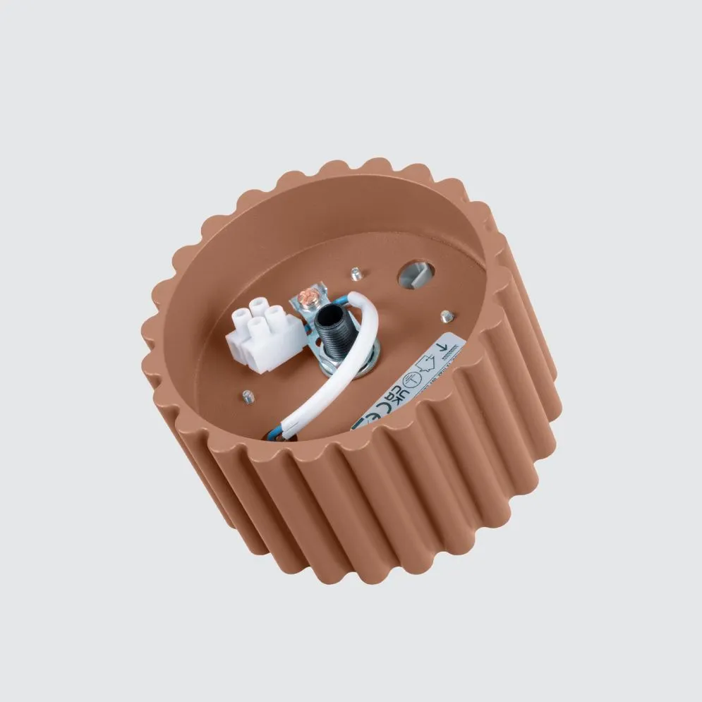 Plafon AURA 1 mocca Gx53 | sklep MIRAT kolekcja aura