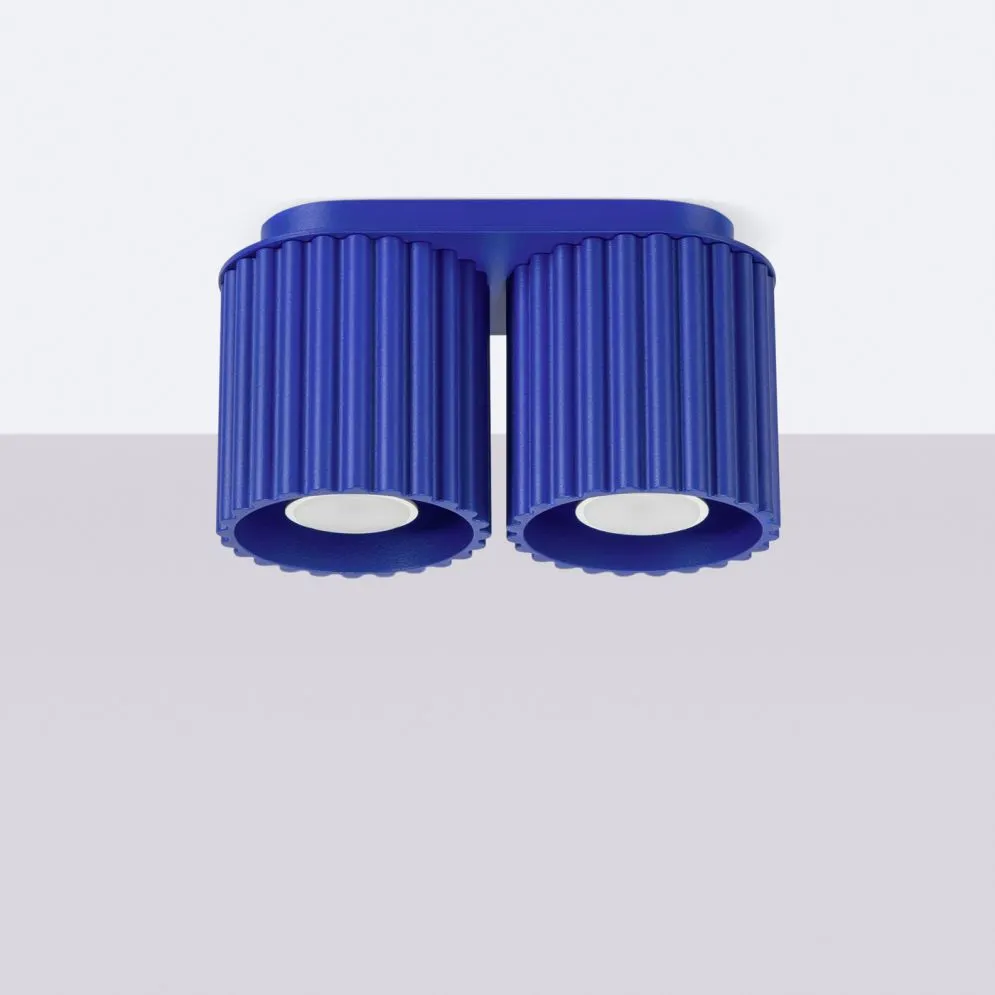 Plafon AURA 2 ultramaryna GU10 | sklep MIRAT  kolekcja aura