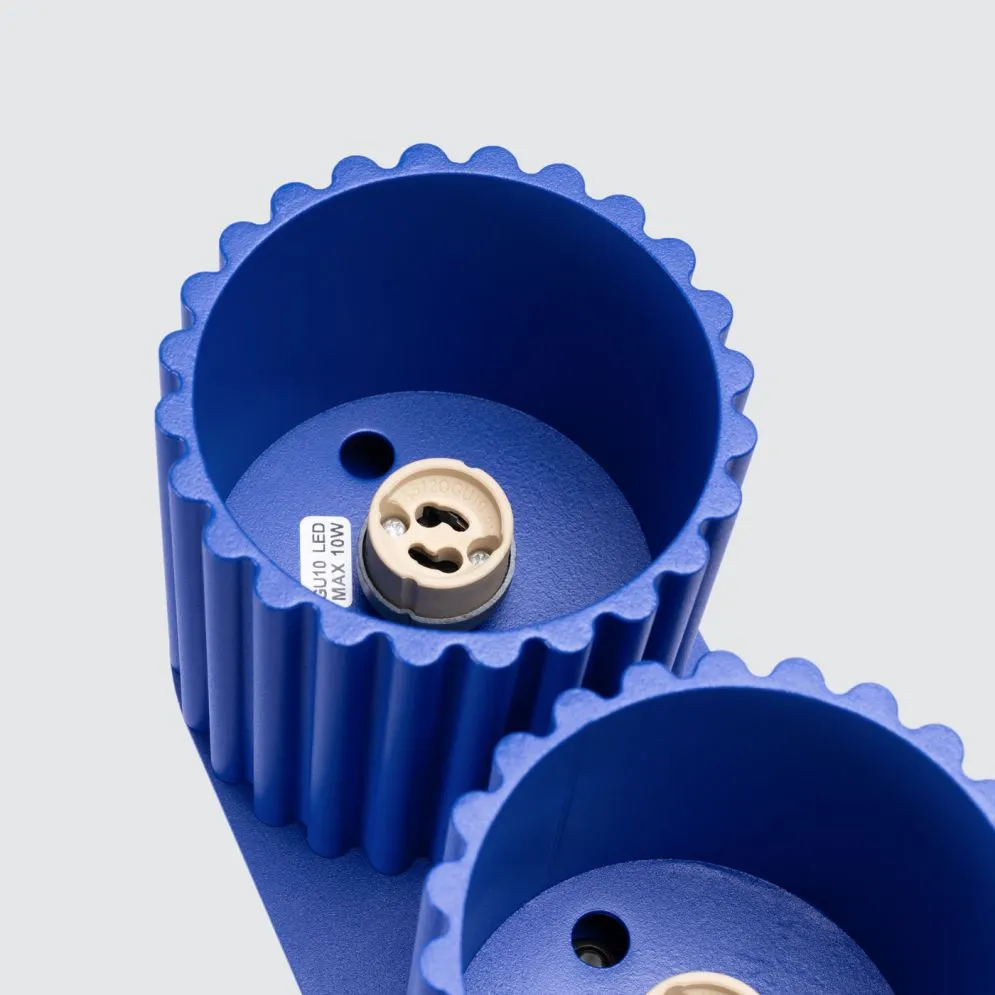 Plafon AURA 2 ultramaryna GU10 | sklep MIRAT  kolekcja aura