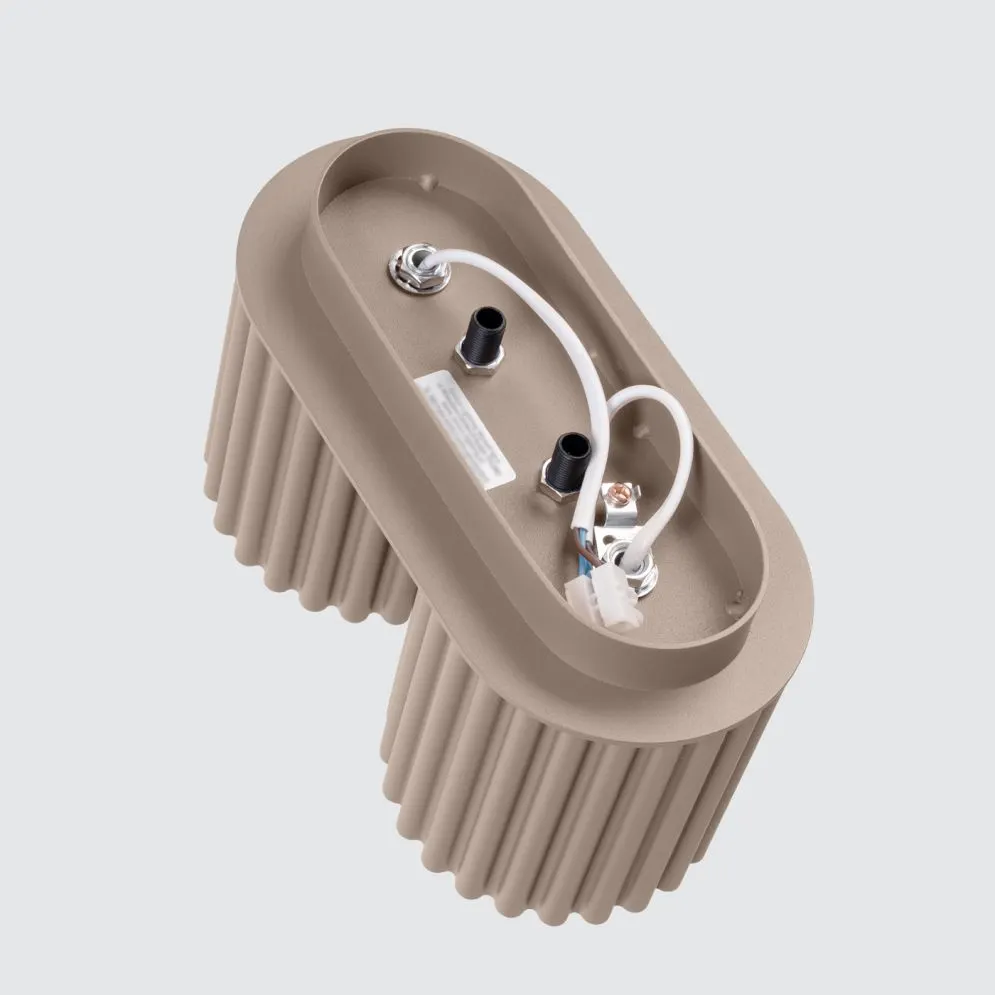 Plafon AURA 2 taupe GU10 | sklep MIRAT  kolekcja aura