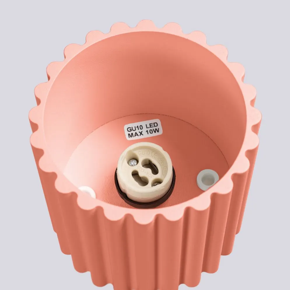 Plafon AURA 1 brzoskwiniowy GU10 | sklep MIRAT kolekcja aura