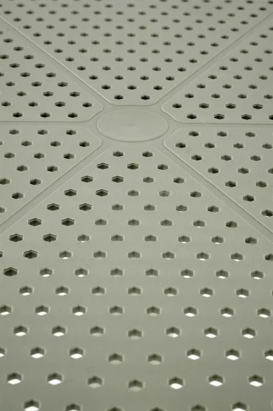 Stolik ogrodowy CALVO 60x60 miętowy z tworzywa PVC na taras I sklep meblowy MIRAT.