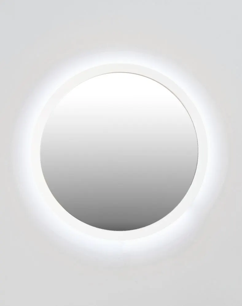 Lustro łazienkowe ZIRCON STANDARD 60 z oświetleniem LED | MIRAT. w stylu  kolekcja ZIRCON