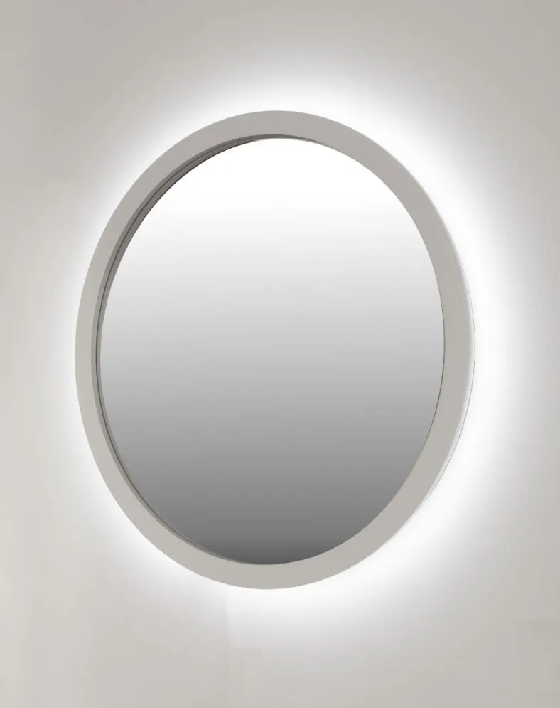 Lustro łazienkowe ZIRCON STANDARD 70 z oświetleniem LED | MIRAT. w stylu  kolekcja ZIRCON