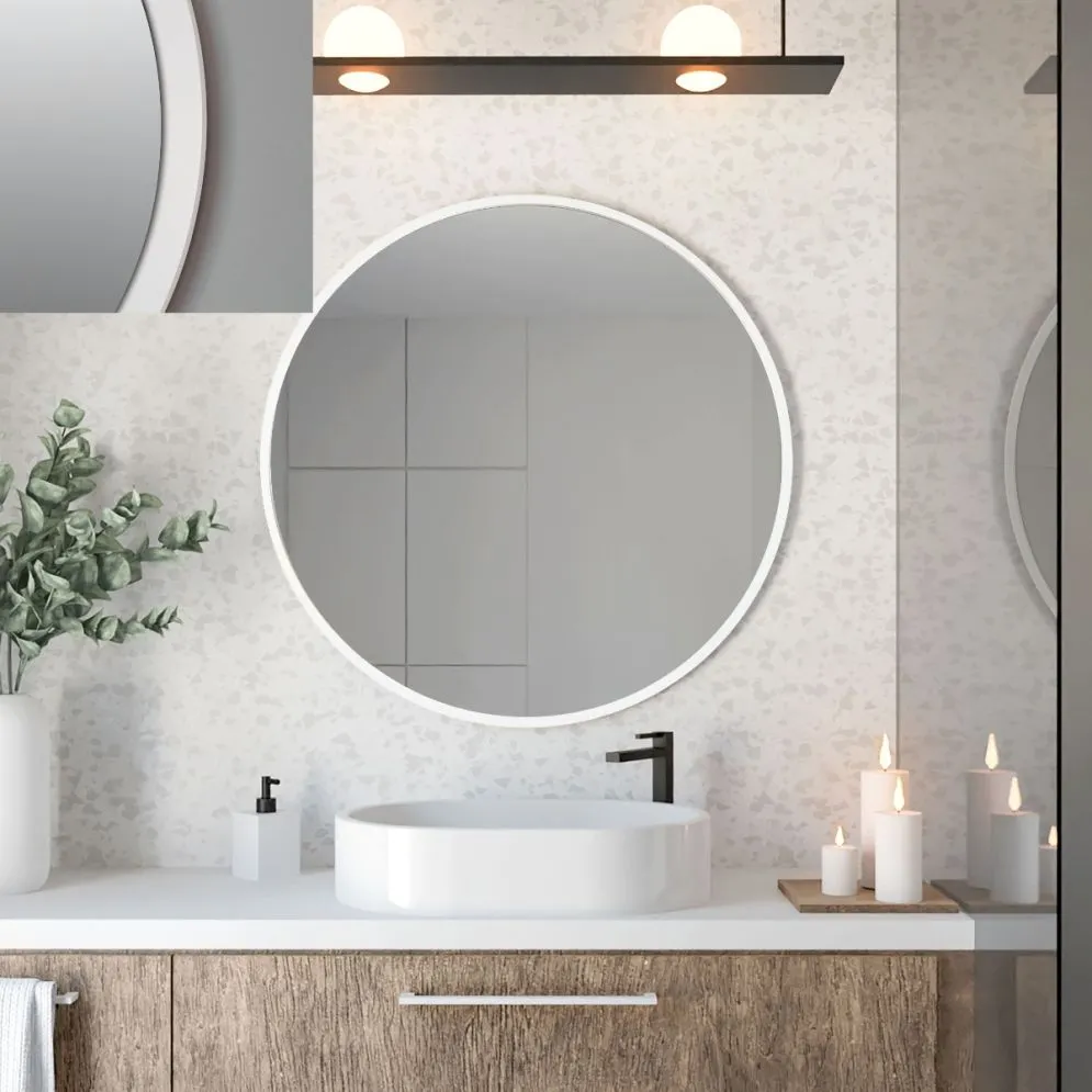 Lustro łazienkowe ZIRCON STANDARD 100 dekoracyjne | MIRAT. w stylu  kolekcja ZIRCON