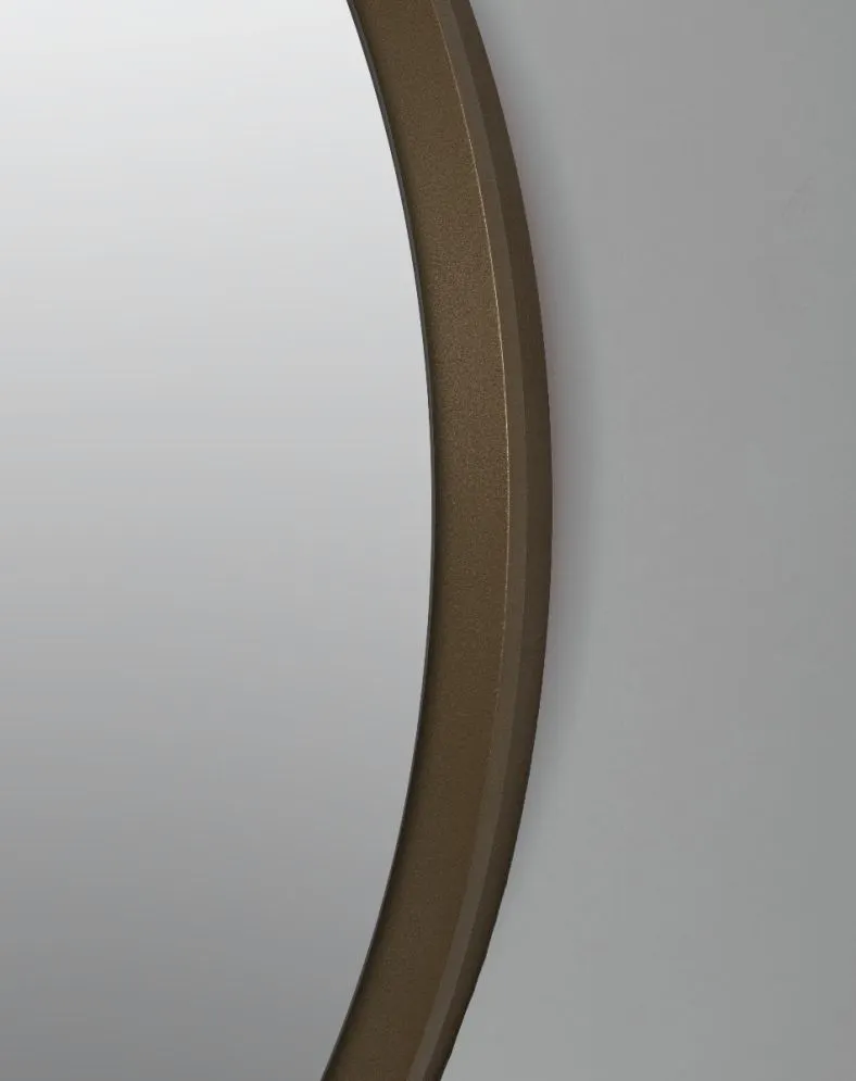 Lustro łazienkowe ZIRCON METALIC 90 dekoracyjne | MIRAT. w stylu kolekcja ZIRCON