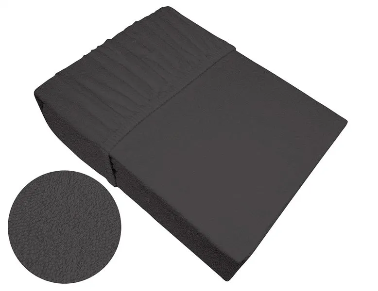 Prześcieradło frotte z gumką Bielbaw 140x200 ciemnopopielate | MIRAT.