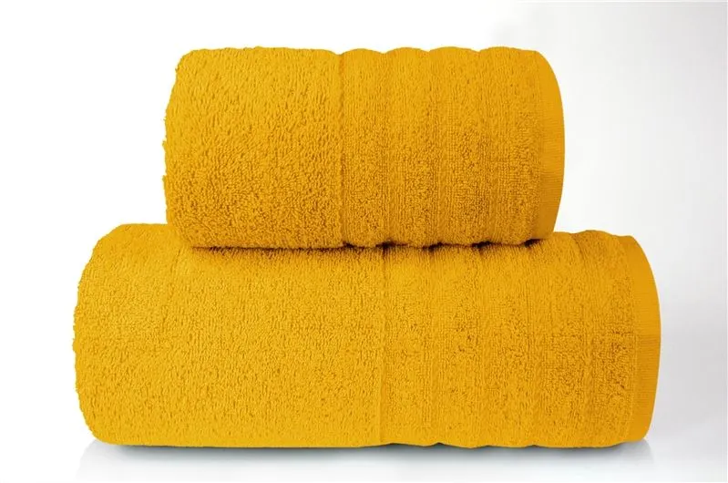 Ręcznik bawełniany Greno Alexa 50x90 kurkuma MIRAT.