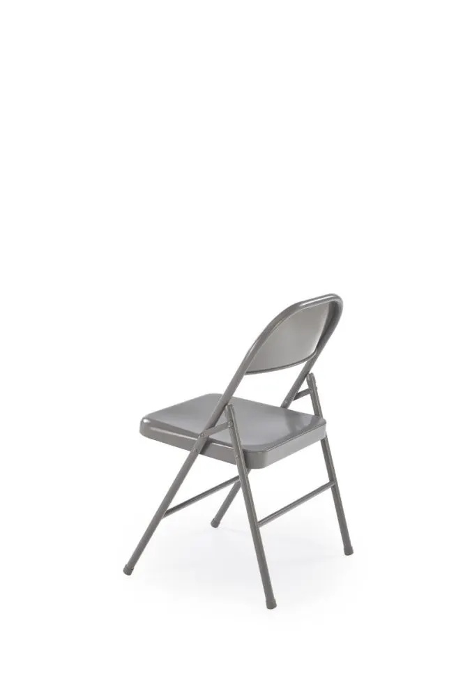 Krzesło metalowe K565 szare składane do ogrodu I sklep meblowy MIRAT. styl LOFT