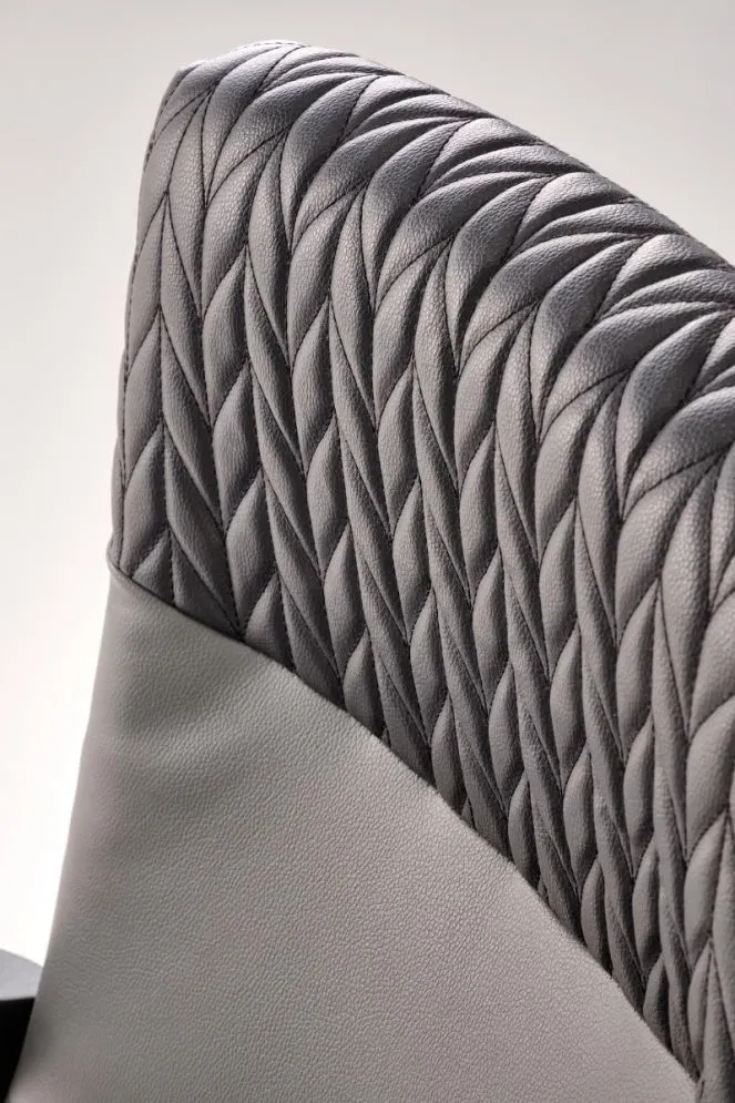 Fotel biurowy BJORN czarny/szary gabinetowy I sklep meblowy MIRAT.