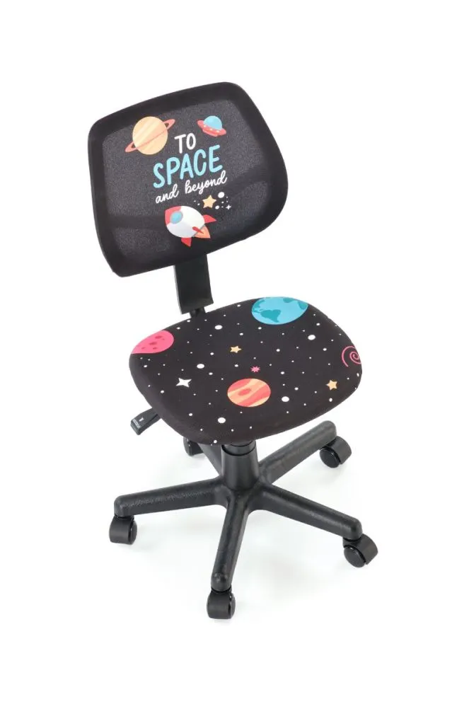 Fotel dziecięcy BINGO czarny do biurka I sklep meblowy MIRAT.