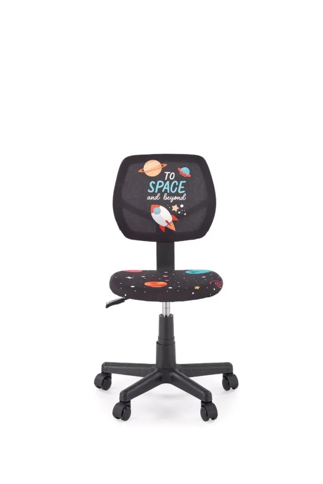 Fotel dziecięcy BINGO czarny do biurka I sklep meblowy MIRAT.