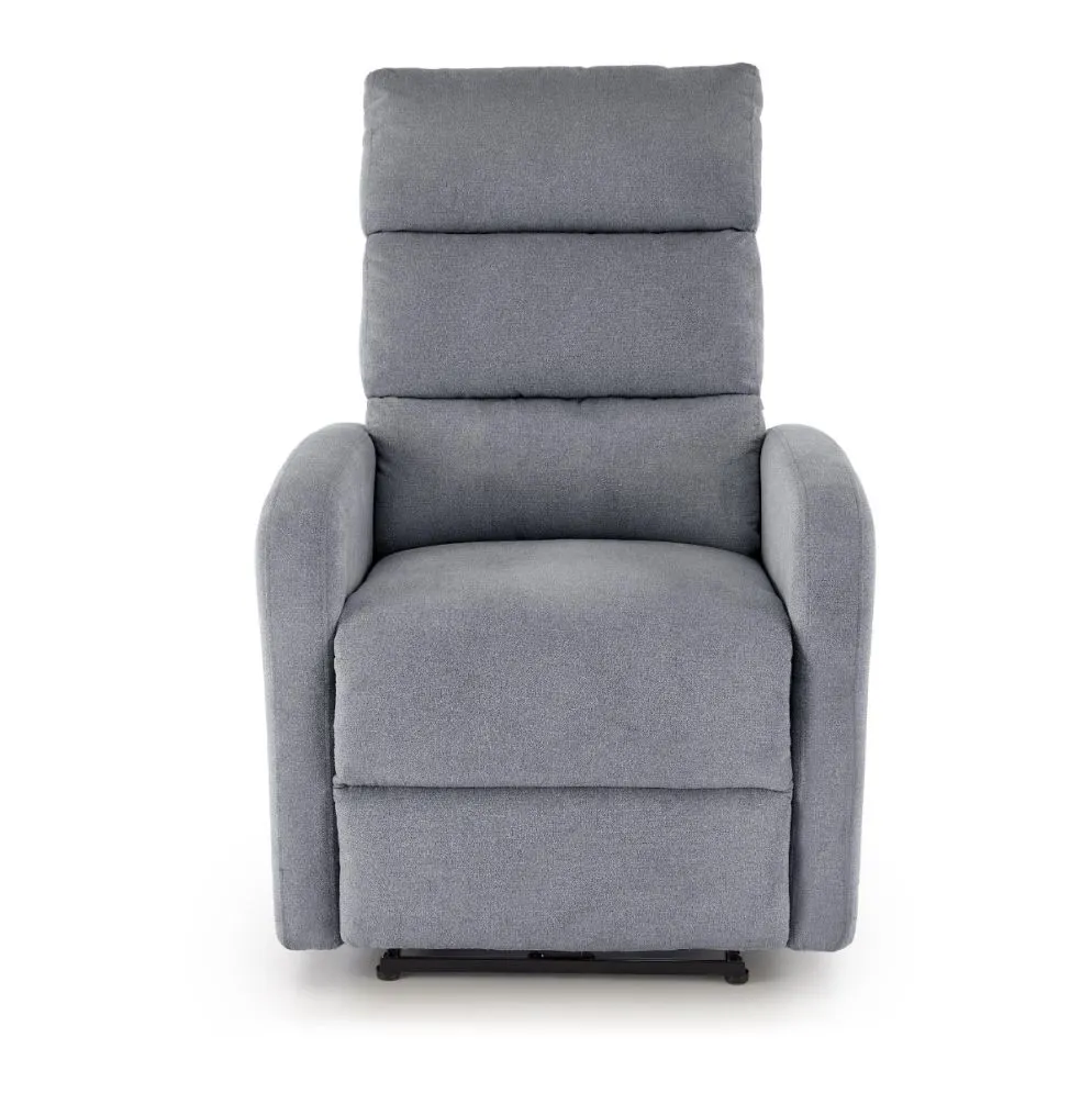 Fotel rozkładany CARINIO szary z funkcją masażu do salonu I sklep meblowy MIRAT.