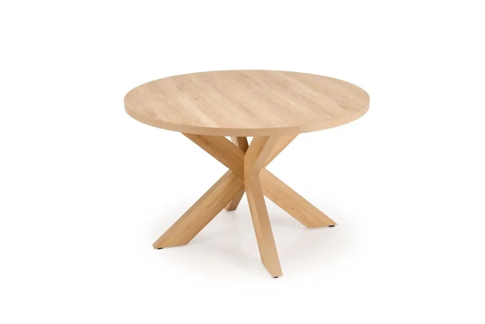 Stół okrągły MORUS 105x105 dąb naturalny do kuchni I sklep meblowy MIRAT. styl SKANDYNAWSKI