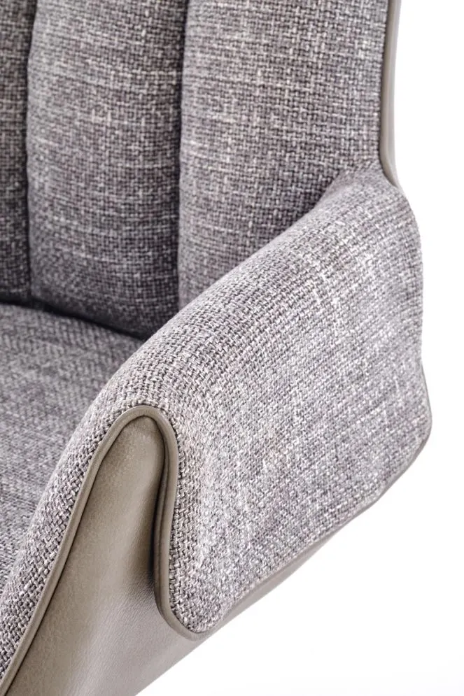 Krzesło tapicerowane K579 szare obracane loftowe I sklep meblowy MIRAT. styl LOFT