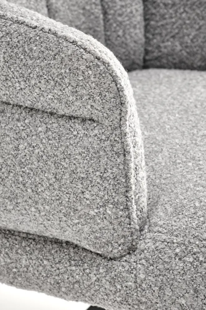 Krzesło tapicerowane K570 szare obracane do salonu I sklep meblowy MIRAT.