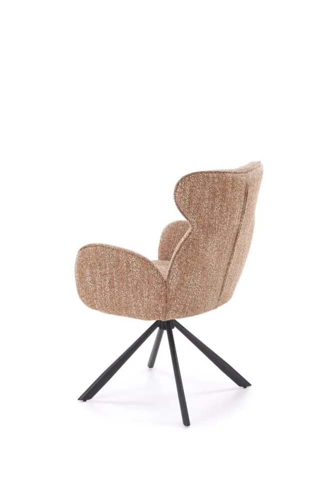 Krzesło tapicerowane K571 cynamonowe obracane loftowe I sklep meblowy MIRAT. styl LOFT