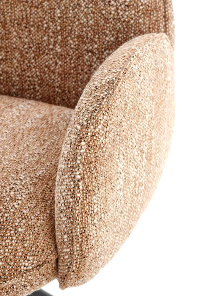 Krzesło tapicerowane K571 cynamonowe obracane loftowe I sklep meblowy MIRAT. styl LOFT