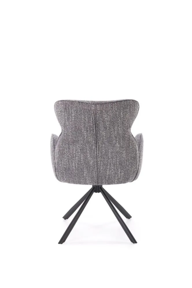 Nowoczesne krzesło tapicerowane K571 szare obracane I sklep meblowy MIRAT. styl LOFT