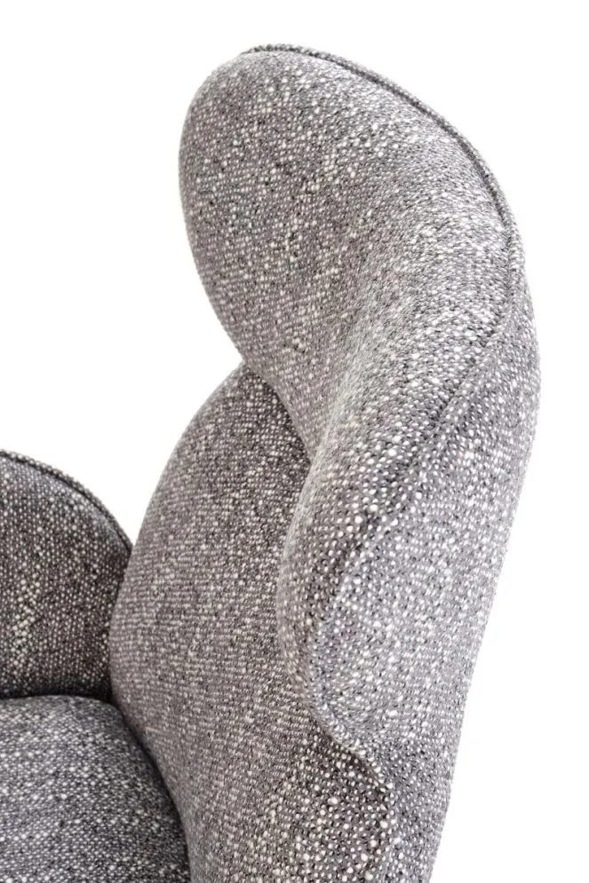 Nowoczesne krzesło tapicerowane K571 szare obracane I sklep meblowy MIRAT. styl LOFT