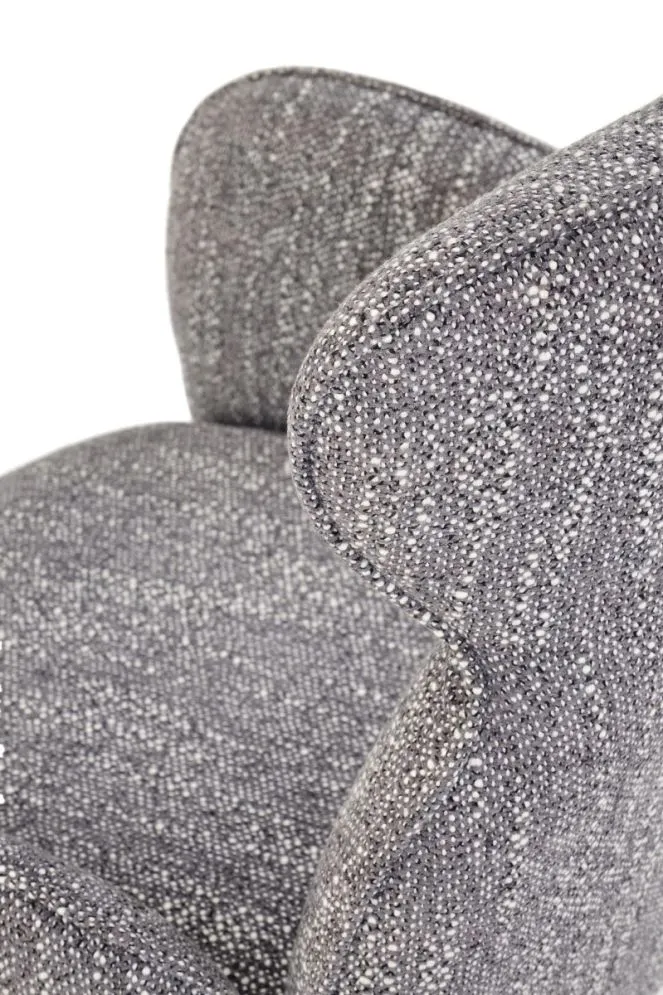 Nowoczesne krzesło tapicerowane K571 szare obracane I sklep meblowy MIRAT. styl LOFT