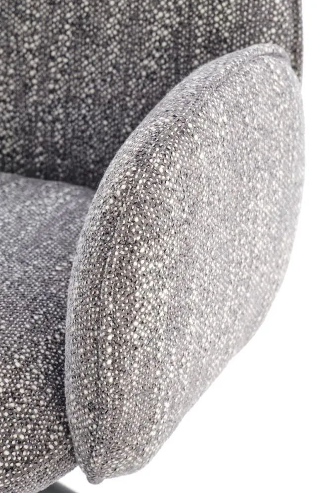 Nowoczesne krzesło tapicerowane K571 szare obracane I sklep meblowy MIRAT. styl LOFT