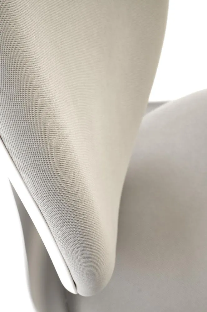 Fotel dziecięcy ORION 2 jasny szary/biały tapicerowany I sklep meblowy MIRAT.