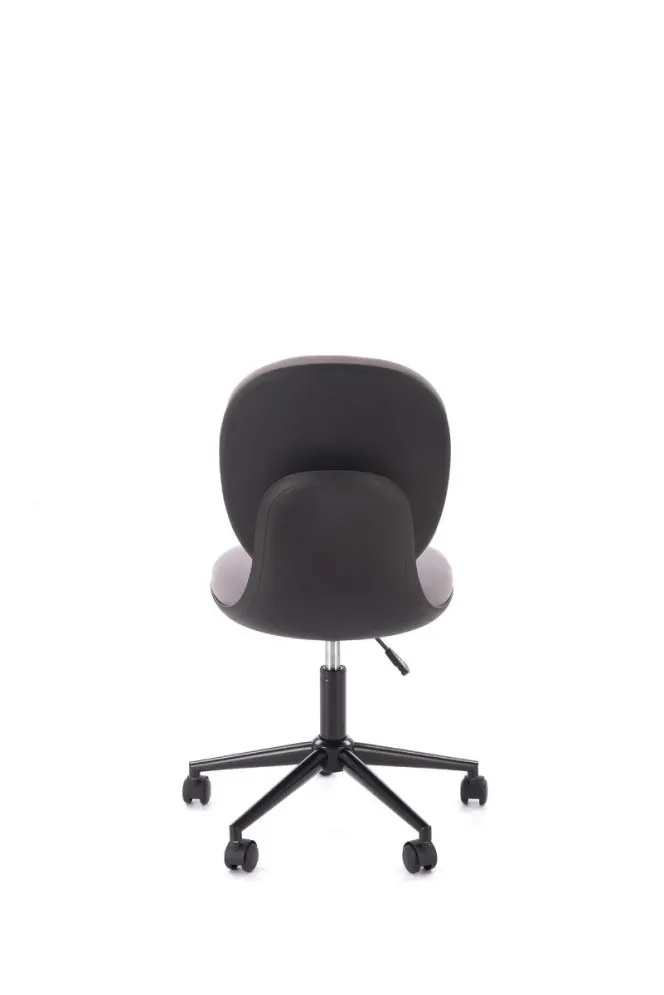 Fotel dziecięcy ORION szary/czarny obrotowy I sklep meblowy MIRAT.