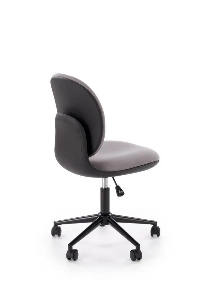 Fotel dziecięcy ORION szary/czarny obrotowy I sklep meblowy MIRAT.