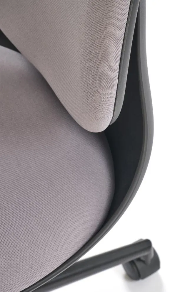 Fotel dziecięcy ORION szary/czarny obrotowy I sklep meblowy MIRAT.