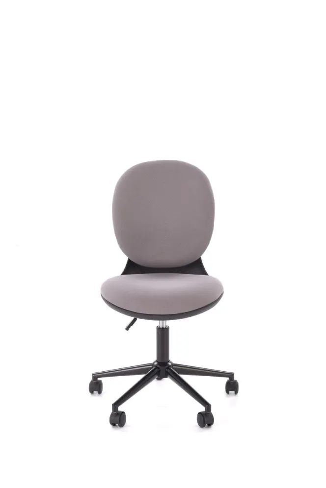 Fotel dziecięcy ORION szary/czarny obrotowy I sklep meblowy MIRAT.