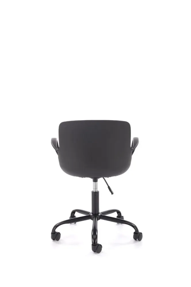 Fotel dziecięcy FROST czarny z podłokietnikami I sklep meblowy MIRAT.