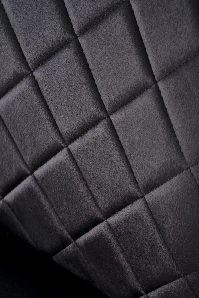 Krzesło tapicerowane K578 VELVET czarne welurowe I sklep meblowy MIRAT. styl GLAMOUR