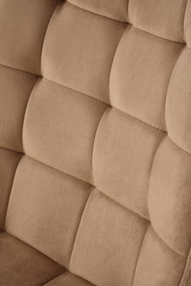 Krzesło tapicerowane K580 VELVET beżowe do jadalni I sklep meblowy MIRAT. styl LOFT