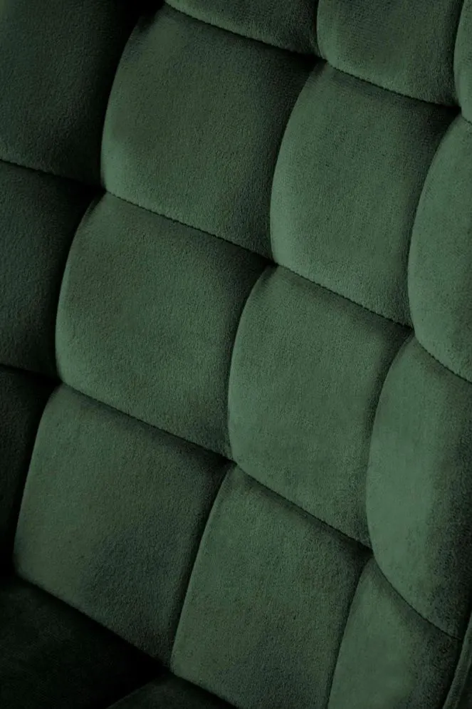 Krzesło tapicerowane K580 VELVET zielone pikowane I sklep meblowy MIRAT. styl LOFT