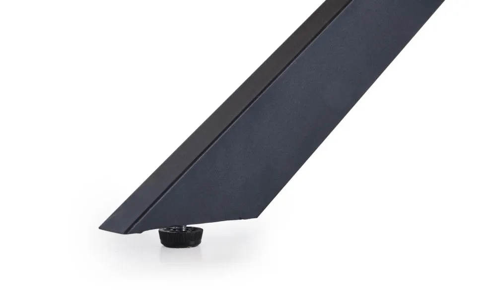 Okrągły stół rozkładany ACORD 120(200)x120 dąb naturalny/czarny I sklep meblowy MIRAT. styl LOFT