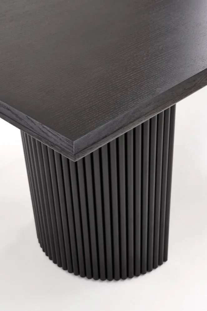 Stół rozkładany BOLERO 160(250)x90 czarny prostokątny I sklep meblowy MIRAT. styl LOFT