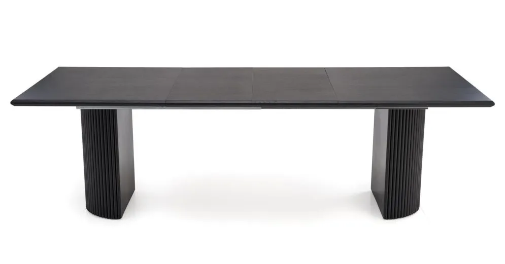 Stół rozkładany BOLERO 160(250)x90 czarny prostokątny I sklep meblowy MIRAT. styl LOFT