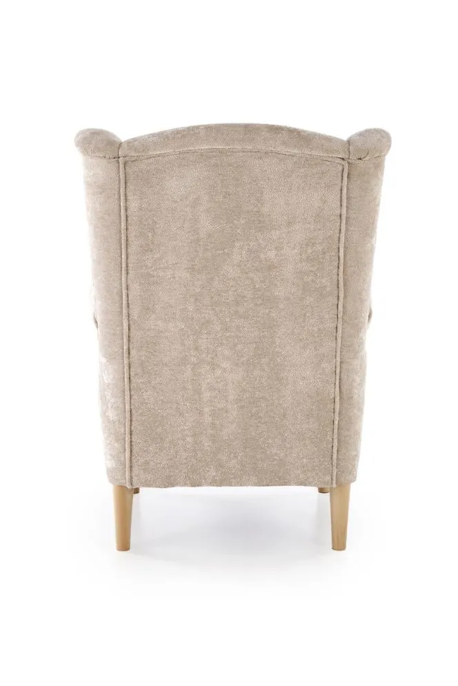 Fotel uszak HERMES beżowy do salonu I sklep meblowy MIRAT.