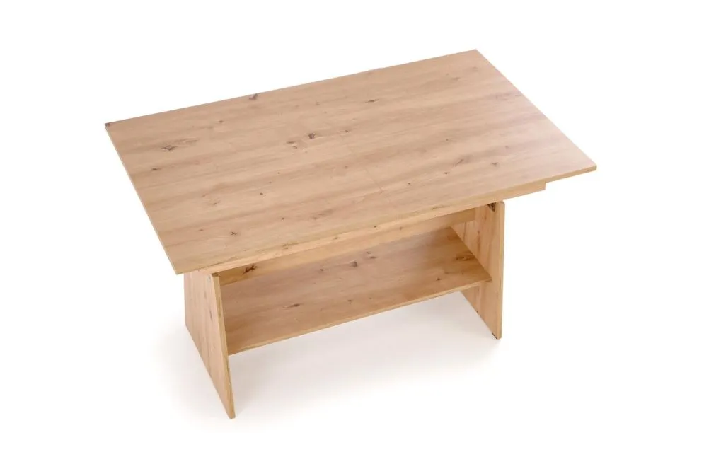 Ława rozkładana podnoszona ERIKA dąb artisan na korbkę I sklep meblowy MIRAT. styl SKANDYNAWSKI