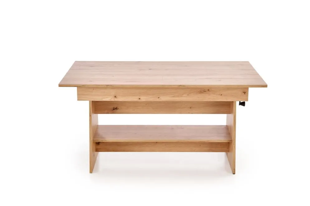 Ława rozkładana podnoszona ERIKA dąb artisan na korbkę I sklep meblowy MIRAT. styl SKANDYNAWSKI
