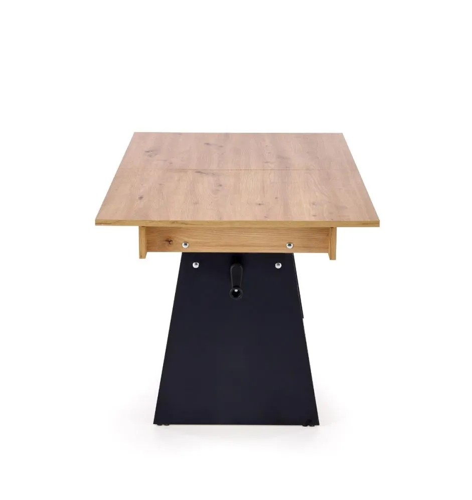 Ława rozkładana podnoszona ERIKA dąb artisan/czarny loftowa I sklep meblowy MIRAT.