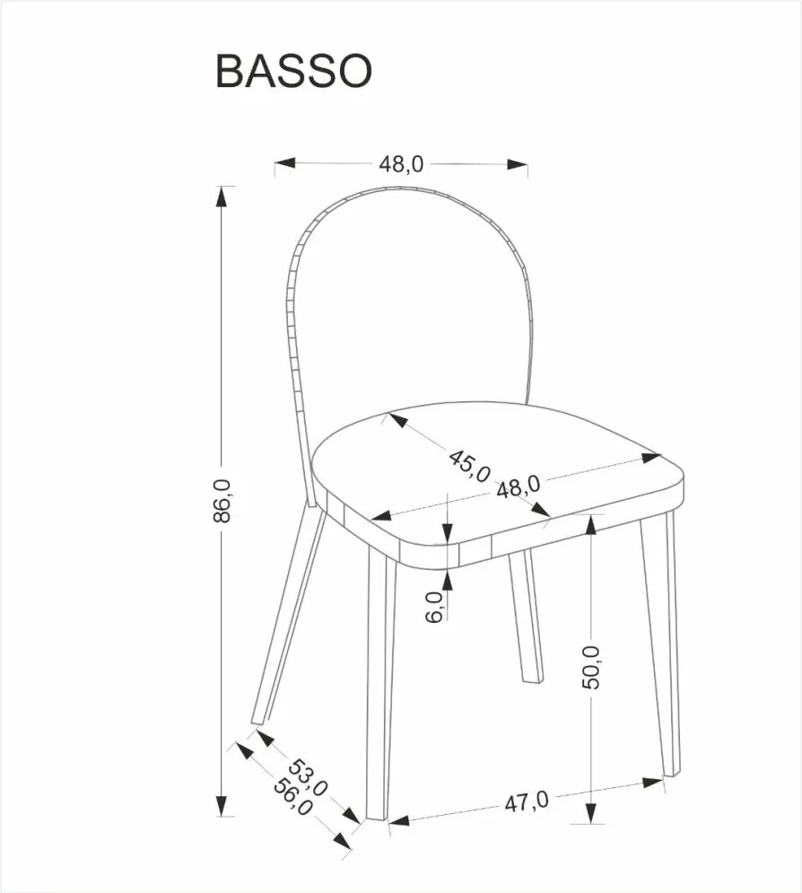 Solidne krzesło tapicerowane BASSO beżowe/jasny orzech I sklep meblowy MIRAT. styl SKANDYNAWSKI